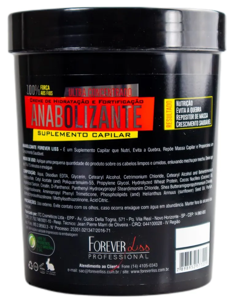 Anabolic Capillary Mask Strength and Nutrition 950gr - Forever Liss