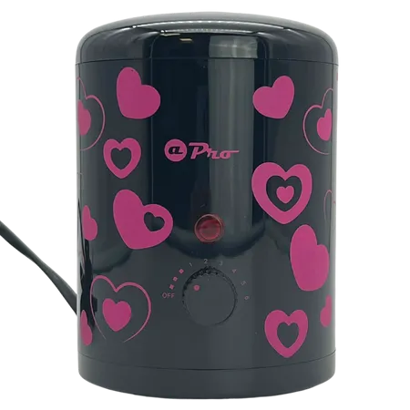 Apro Albi Pro Black Mini Hearts Wax warmer 165 ml