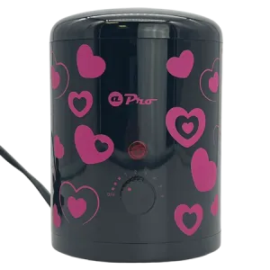 Apro Albi Pro Black Mini Hearts Wax warmer 165 ml