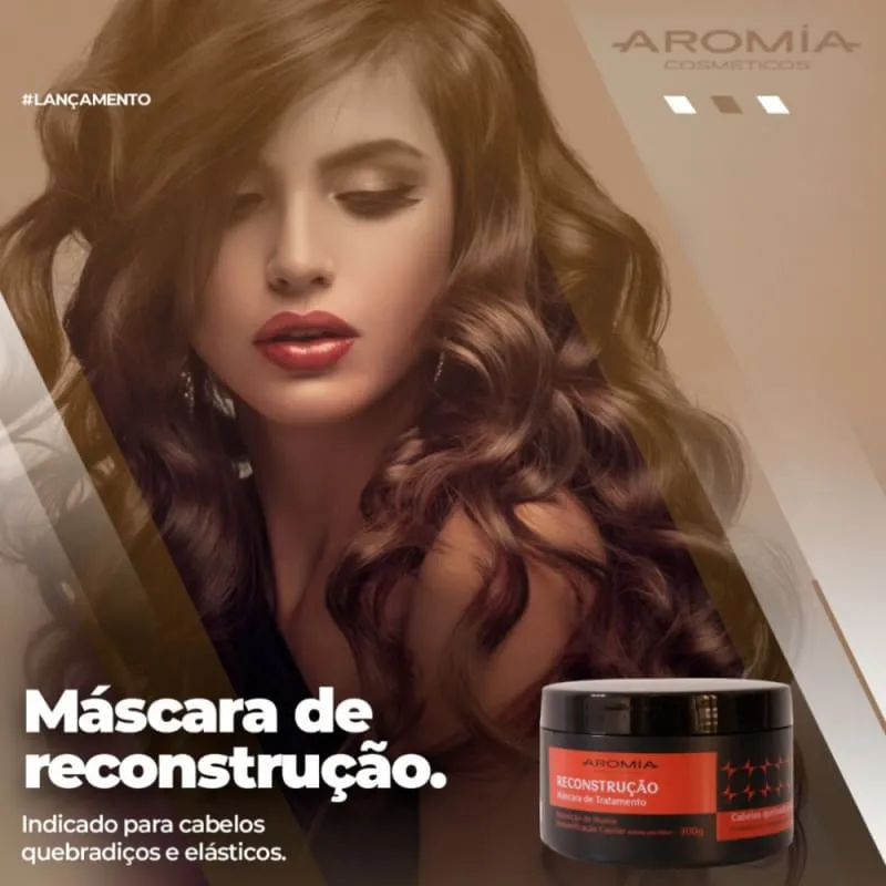 Aromia Cosméticos Reconstruction- 300g Capillary Mask
