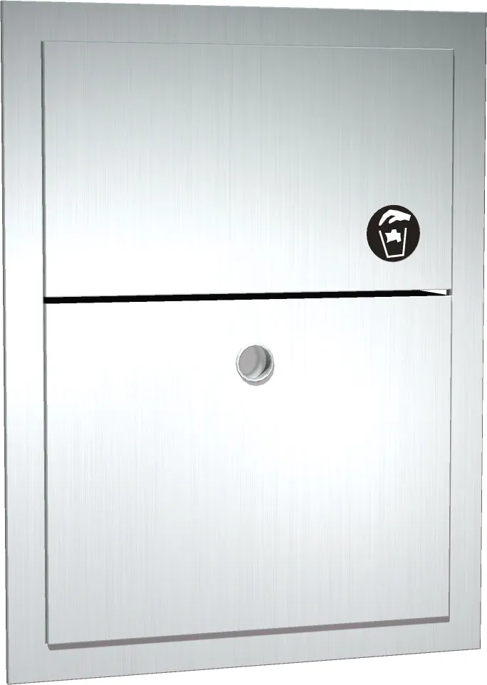 ASI 0473 Sanitary Napkin Disposal - Recessed
