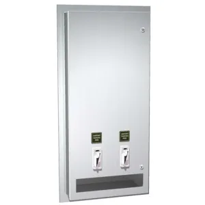 ASI 0864-25 Surface Mounted Sanitary Napkin/Tampon Vendor