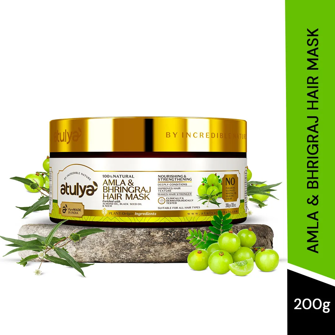 atulya Amla & Bhringraj Hair Mask - 200gm (Buy 7 Products & Get Rs.700 Off)