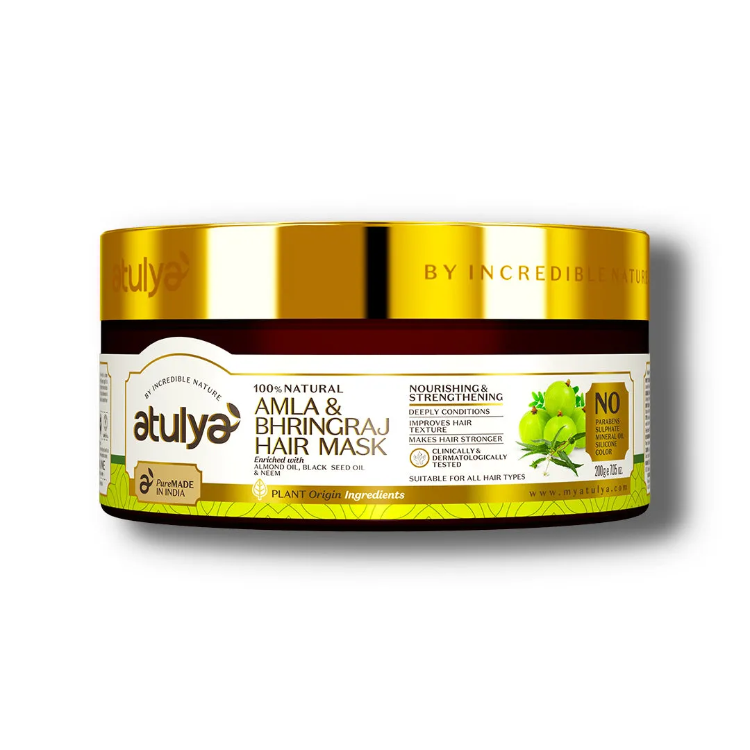 atulya Amla & Bhringraj Hair Mask - 200gm (Buy 7 Products & Get Rs.700 Off)