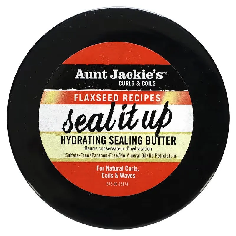 Aunt Jackie's Flaxseed Recipes Seal It Up Hydrating Sealing Butter 213g