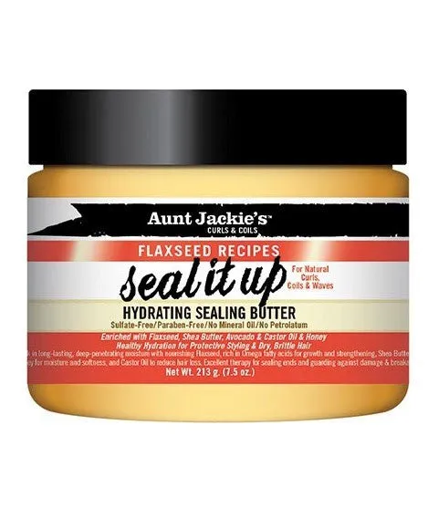 Aunt Jackie's Flaxseed Recipes Seal It Up Hydrating Sealing Butter 213g