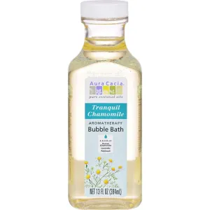 Aura Cacia - Aromatherapy Bubble Bath Tranquil Chamomile, 13 fl oz