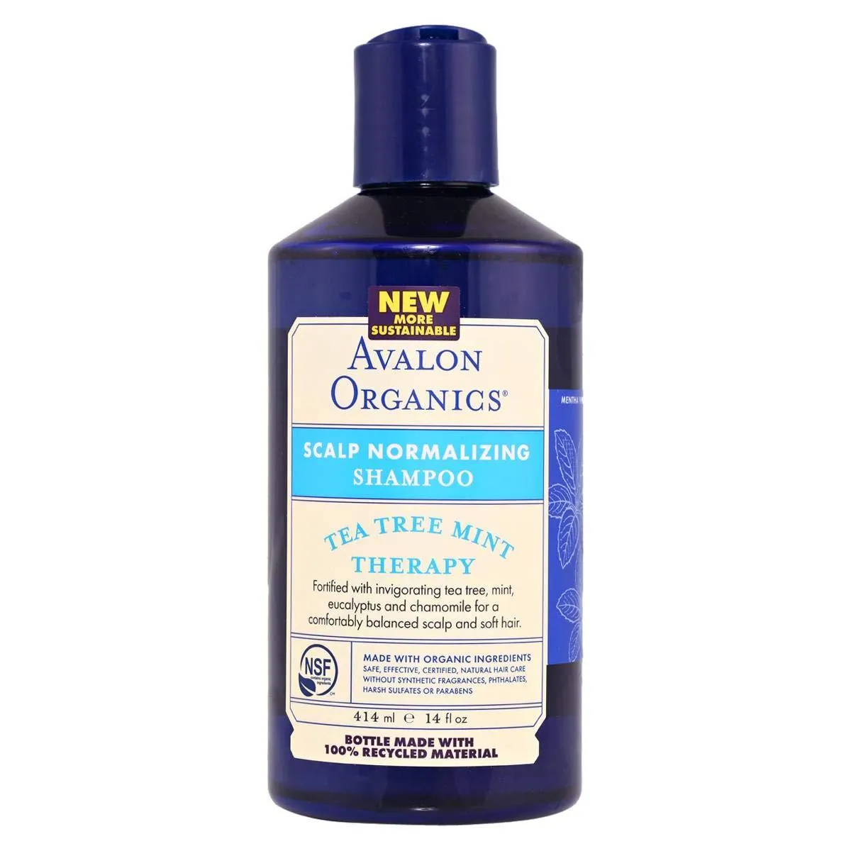 Avalon Organics Active Scalp Normalising Shampoo Tea Tree Mint