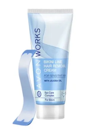 Avon Works Bikini Line Hair Removal Cream 75ml