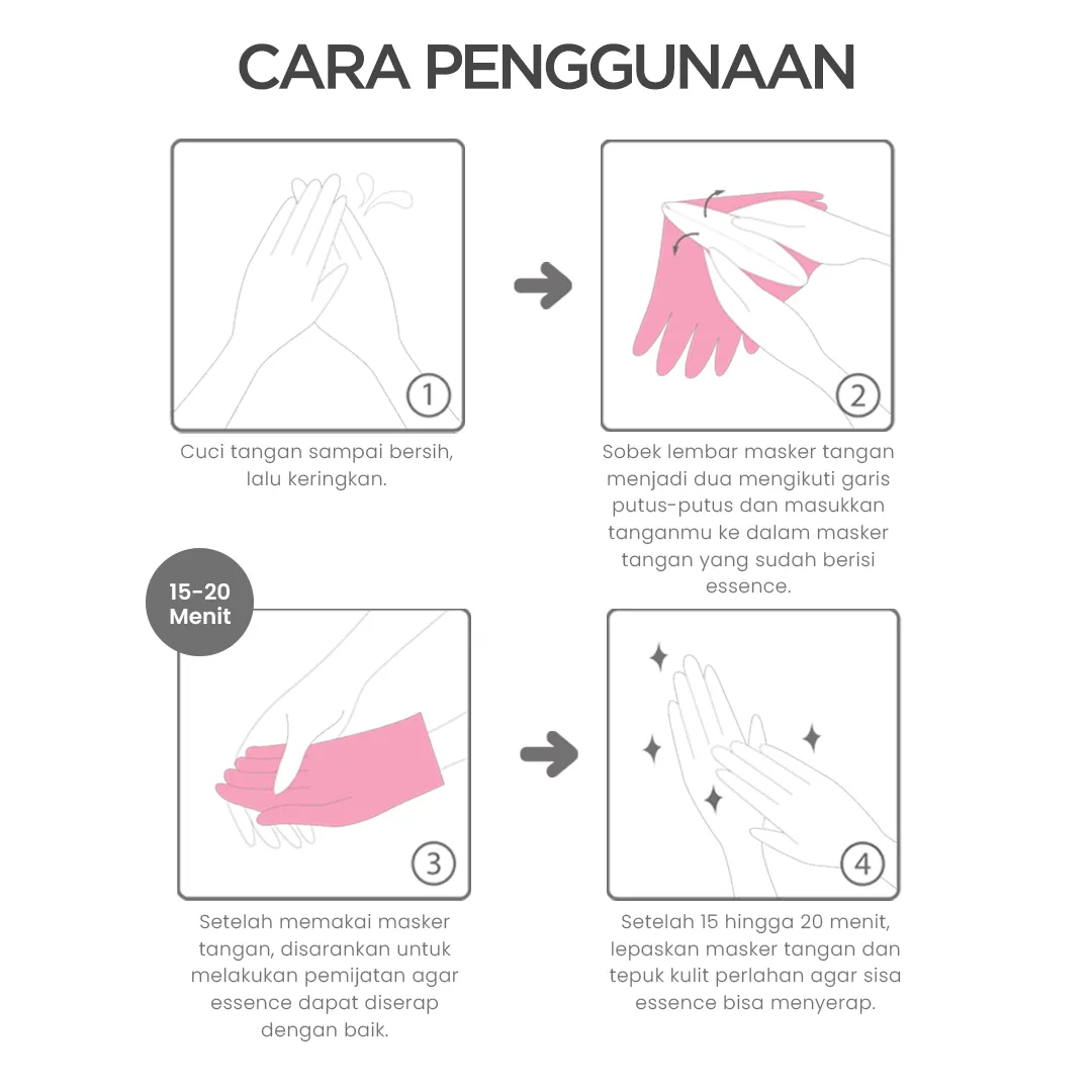 Baby Silky Hand Mask Sheet | Masker Tangan