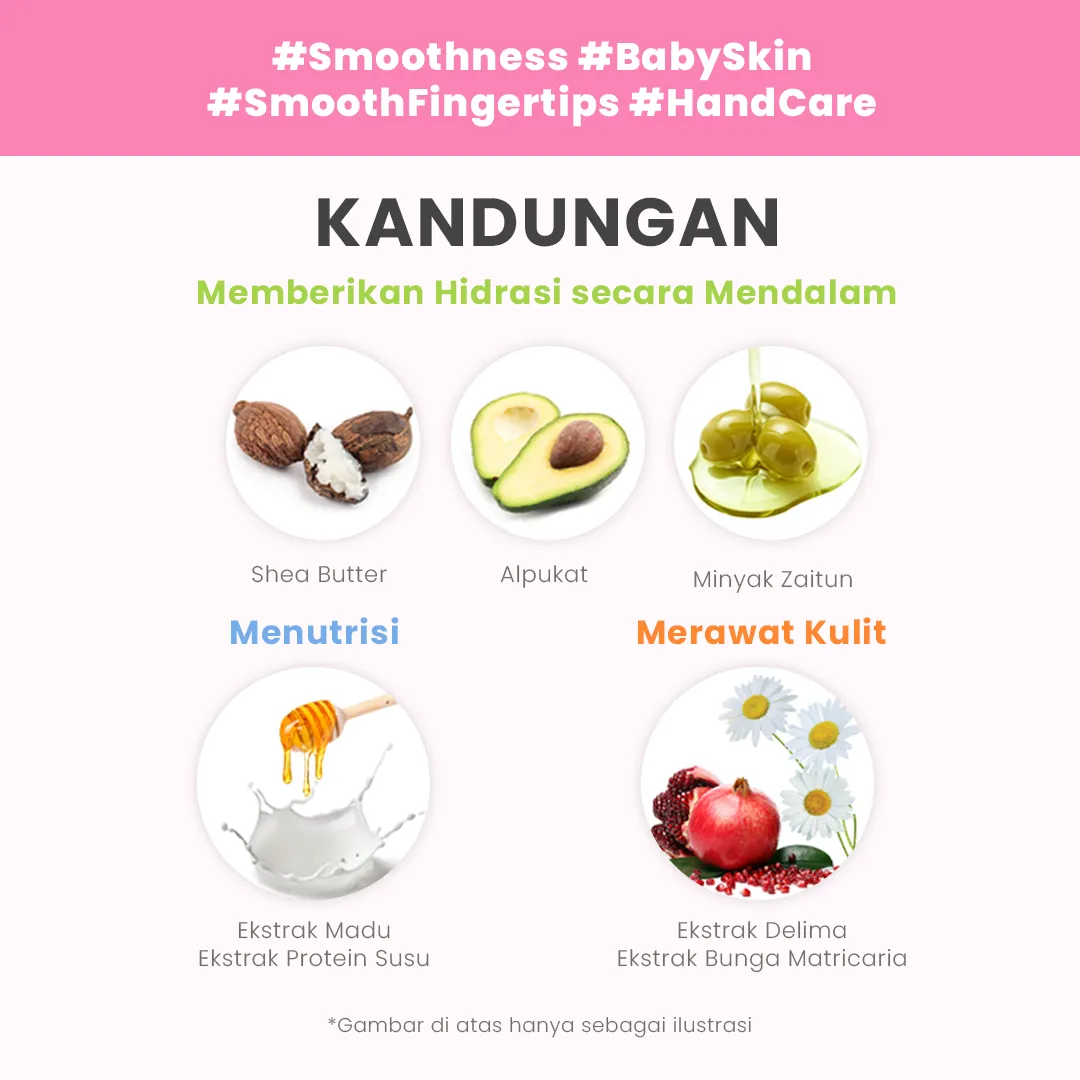 Baby Silky Hand Mask Sheet | Masker Tangan
