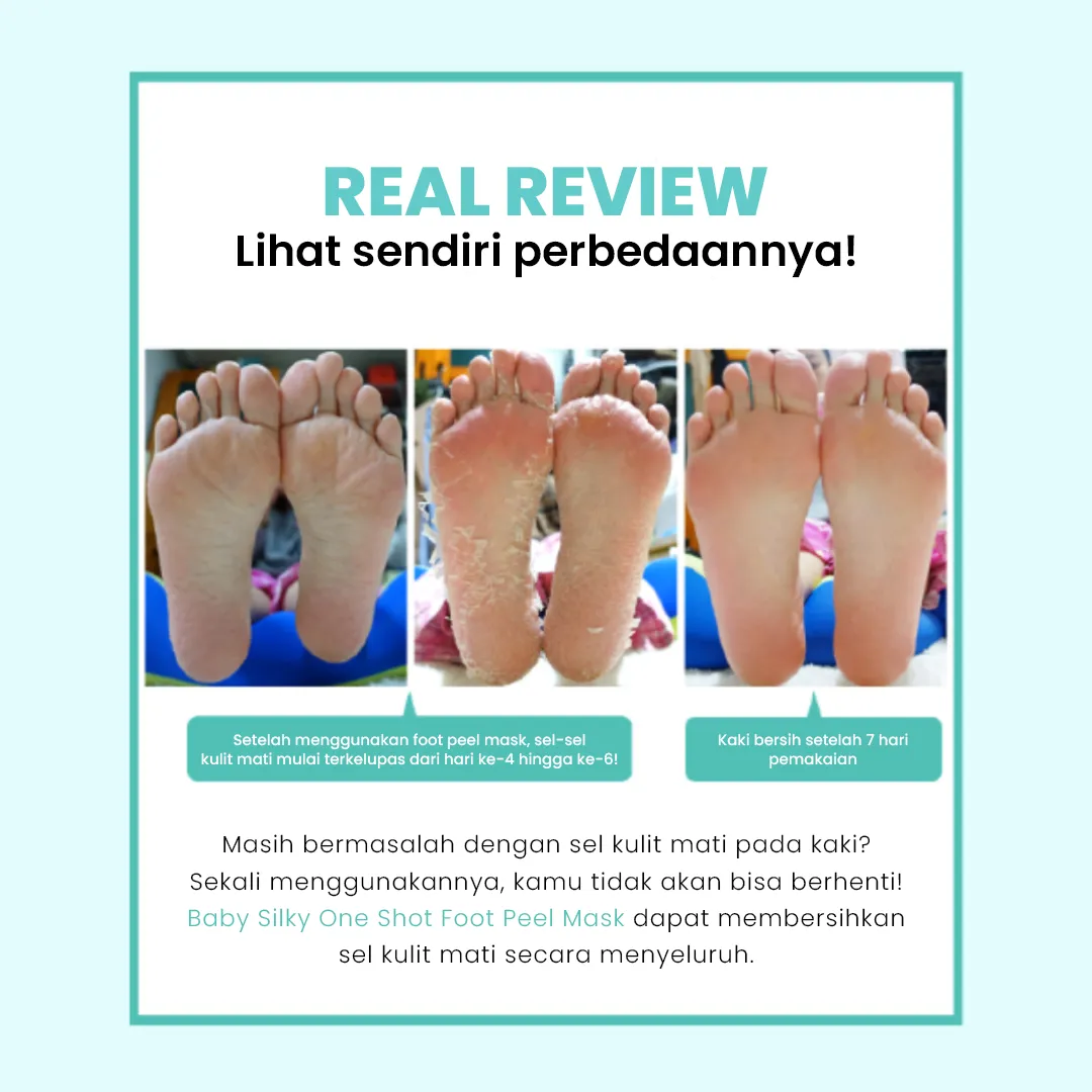 Baby Silky One Shot Foot Peel Mask