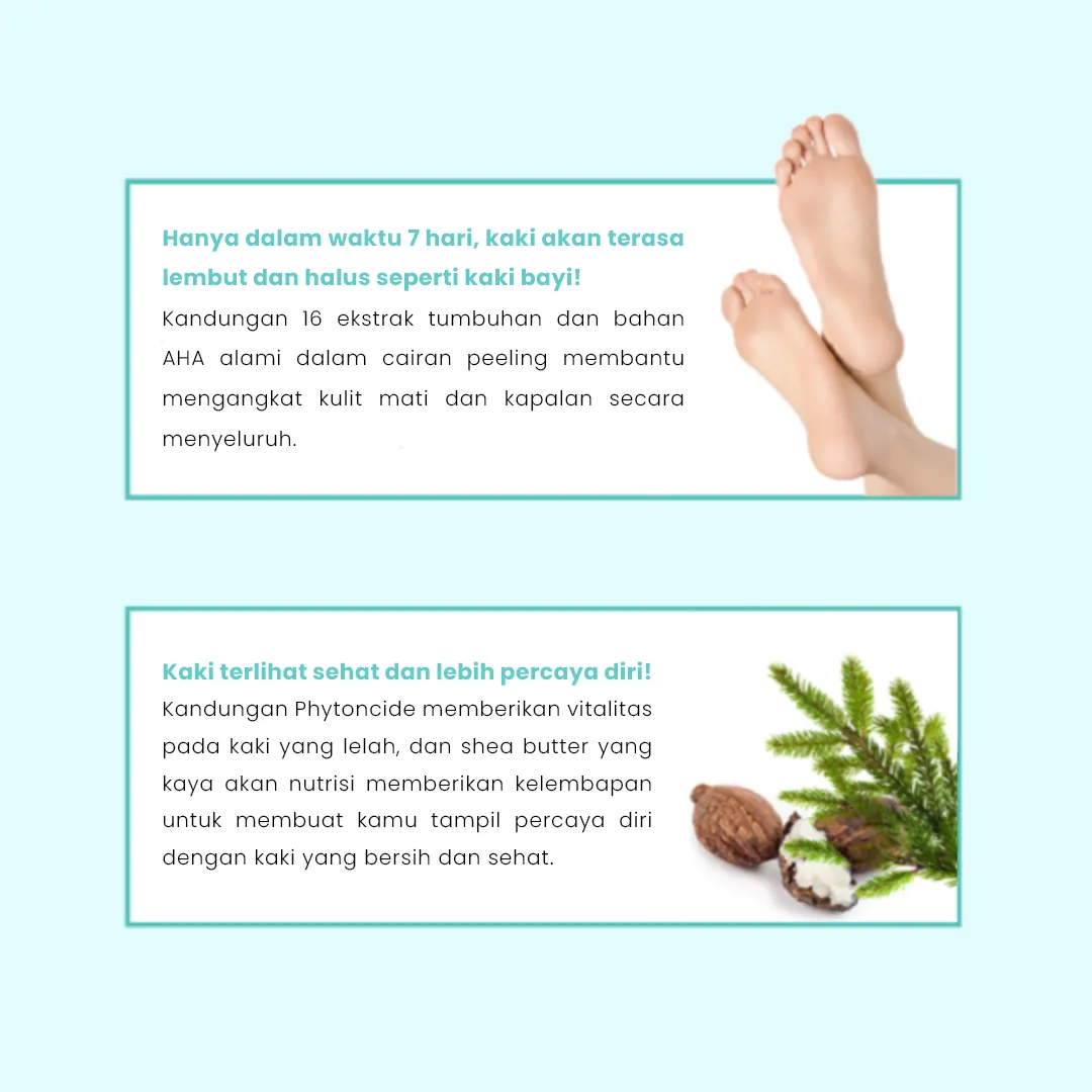 Baby Silky One Shot Foot Peel Mask