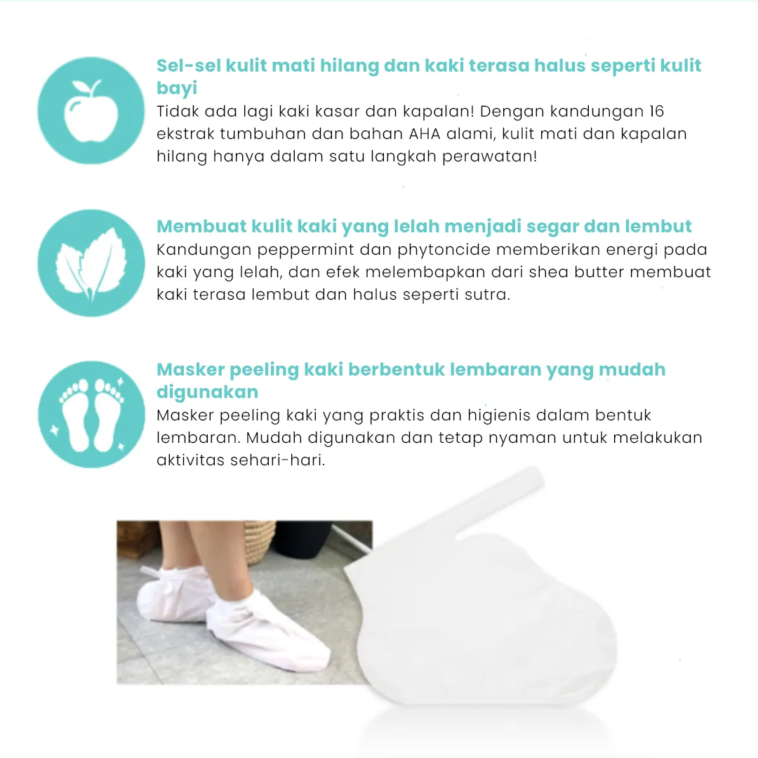 Baby Silky One Shot Foot Peel Mask