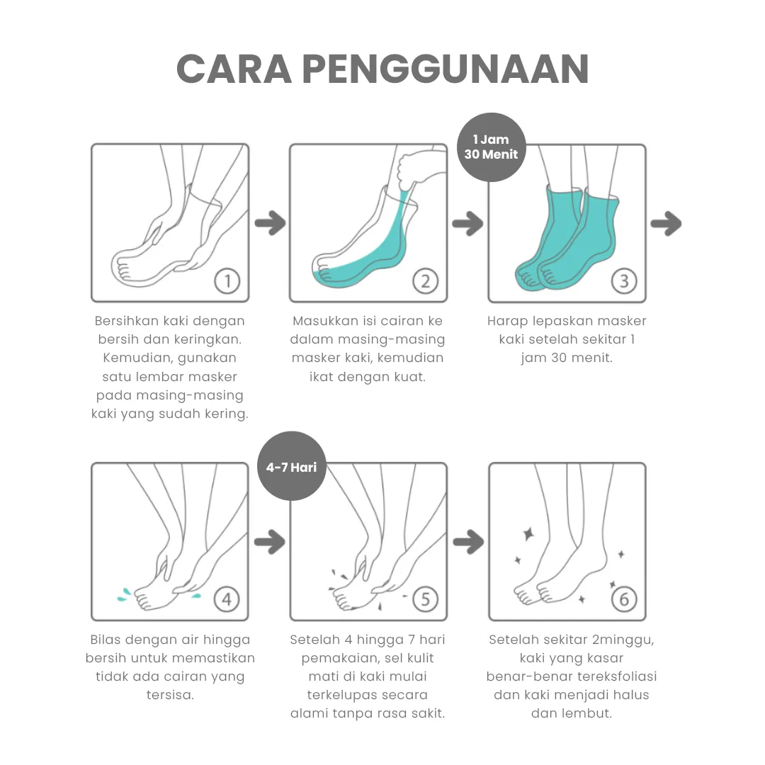 Baby Silky One Shot Foot Peel Mask