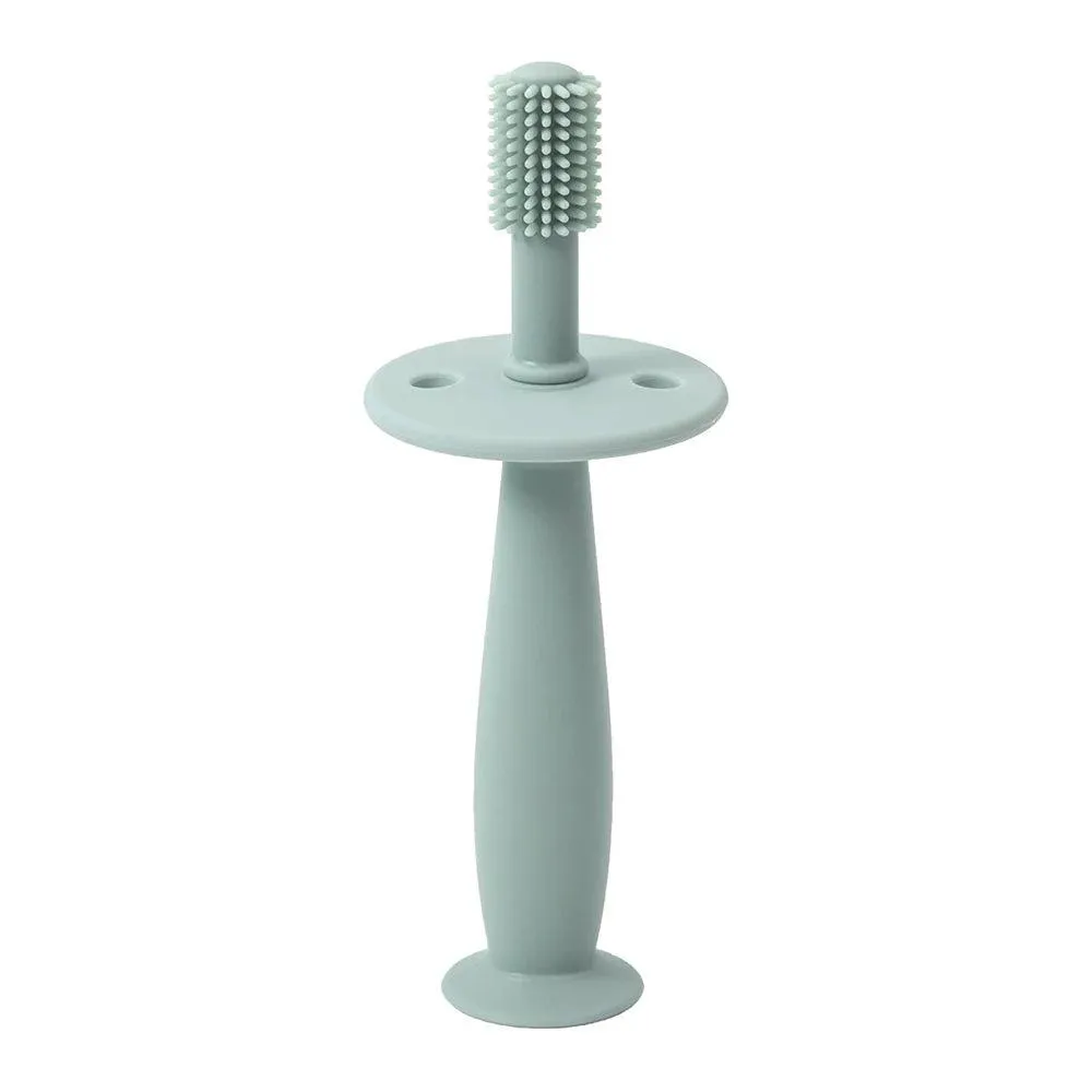 Baby Soft Silicone Doughnut Sensory Toothbrush Tool