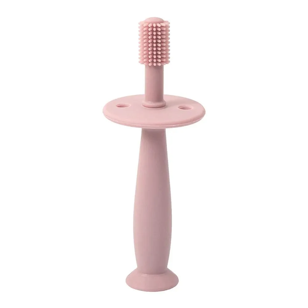 Baby Soft Silicone Doughnut Sensory Toothbrush Tool