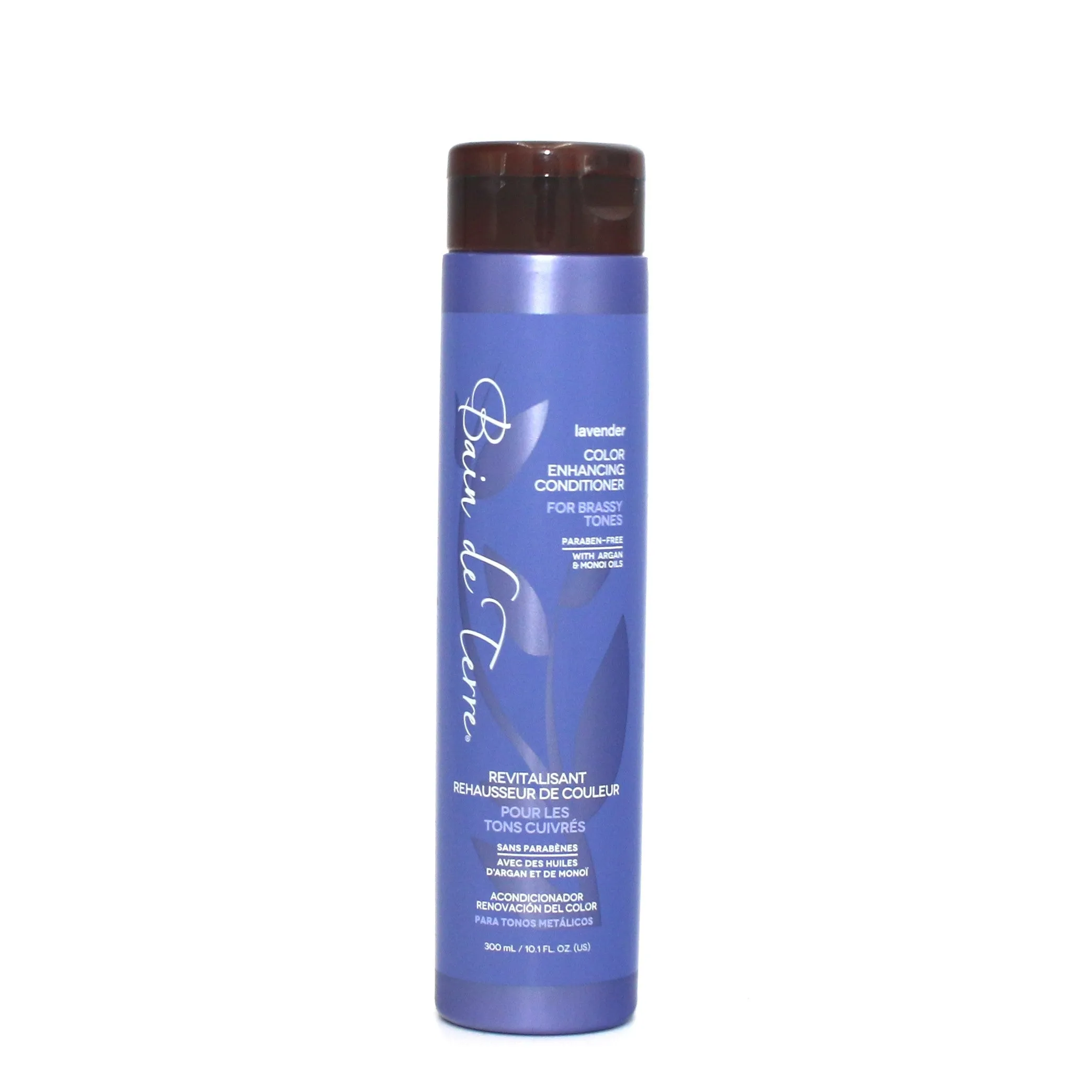 BAIN DE TERRE Lavender Color Enhancing Conditioner for Brassy Tones 10.1 oz