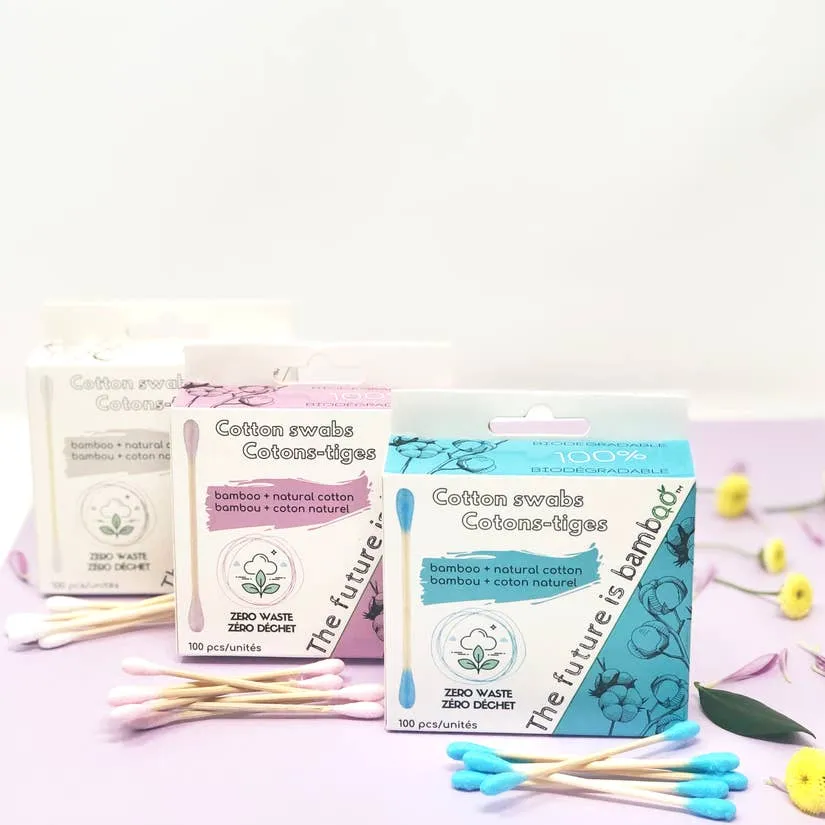 Bamboo Cotton Swabs