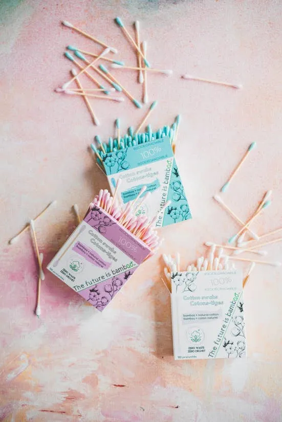 Bamboo Cotton Swabs
