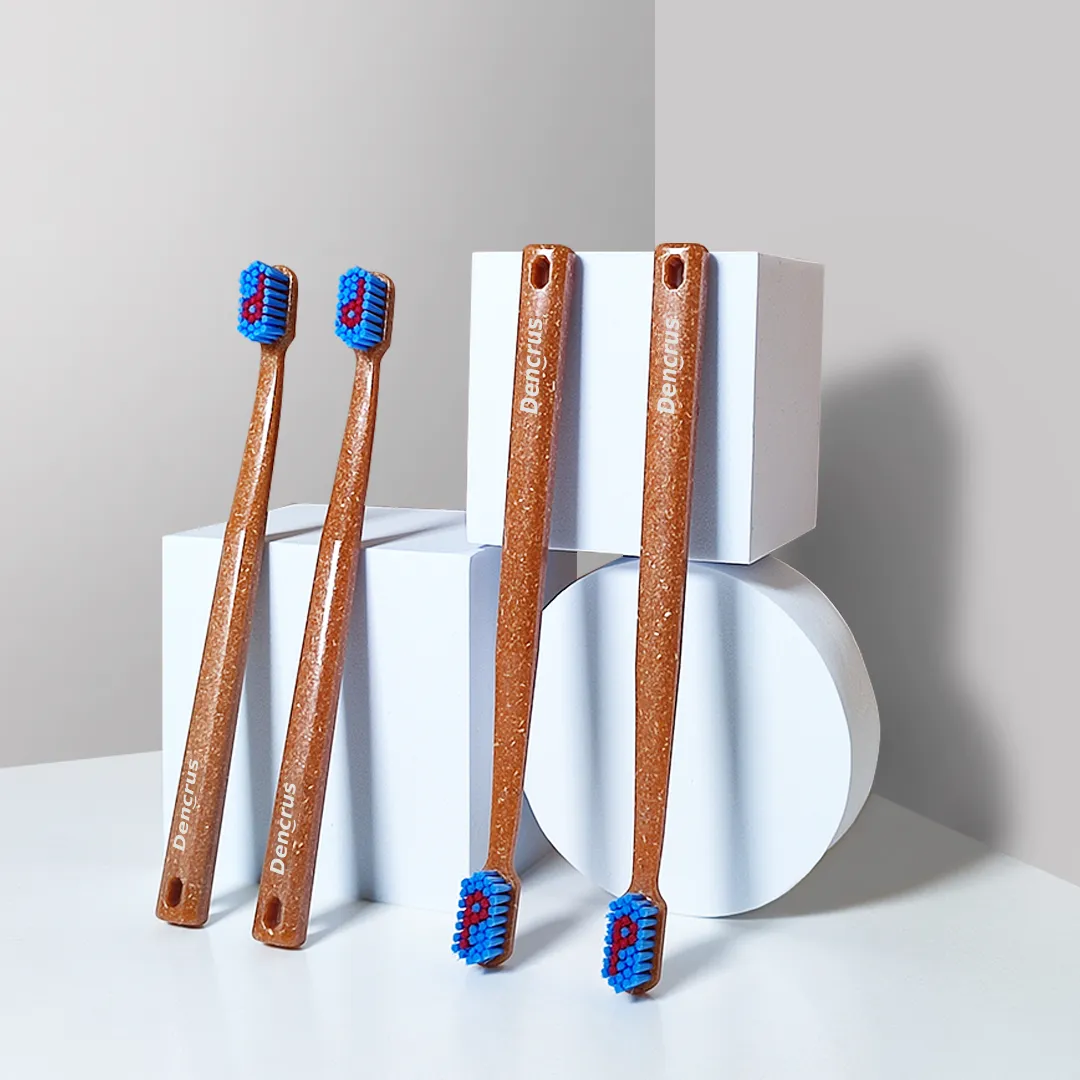 Bamboo Toothbrush OCTA CLEAN for Adult (Made from Bamboo Husk)
