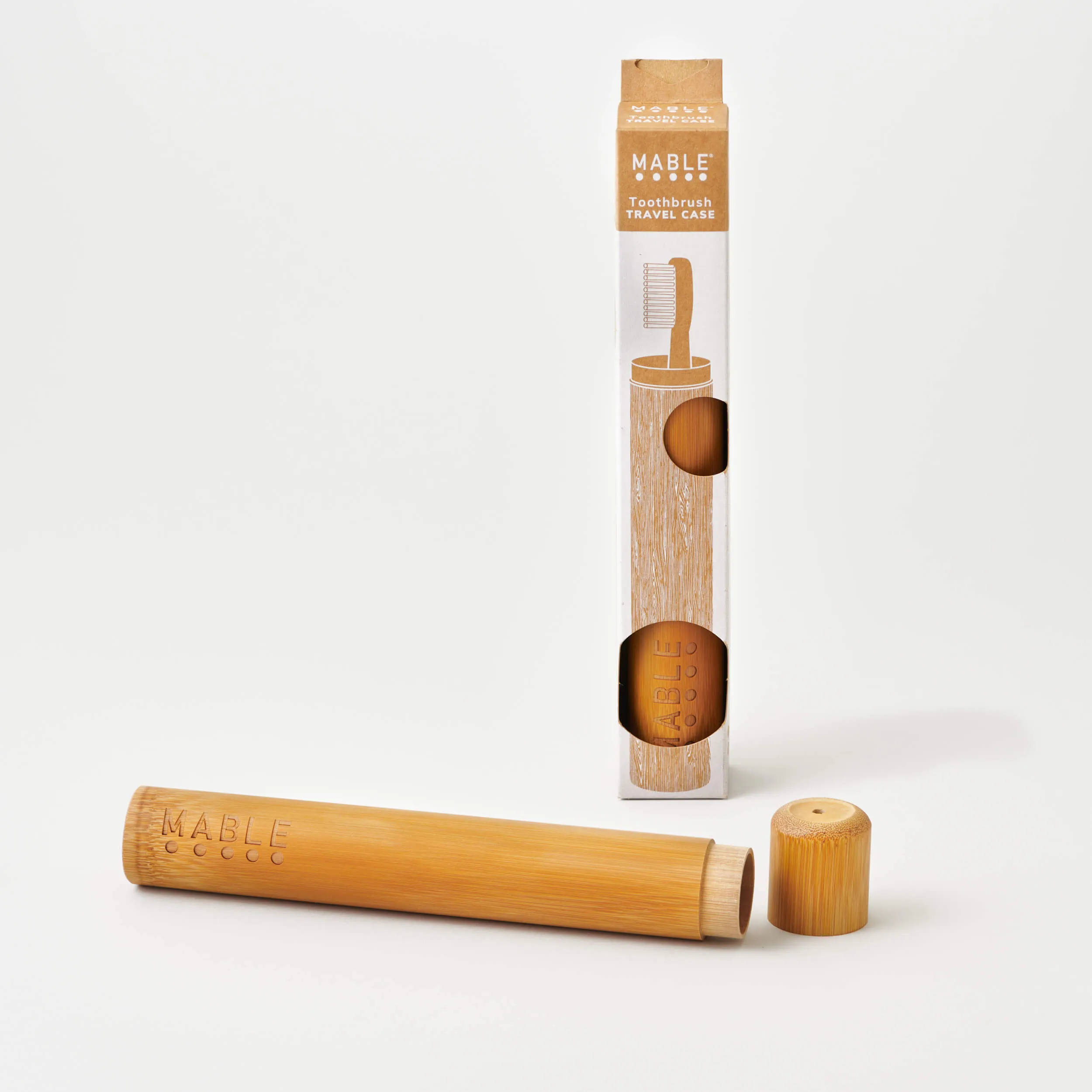Bamboo Toothbrush Travel Case - Adult