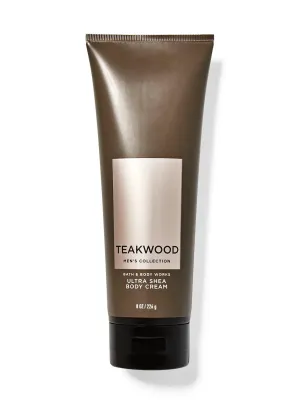 BATH AND BODY WORKS teakwood men's collection ultra shea body cream كريم الجسم من باث اند بودي ووركس