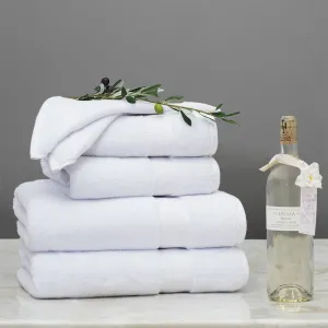 Bathing Beauty Gift Set (2 Wash   2 Hand   2 Bath Towels & Lollia Bubble Bath)