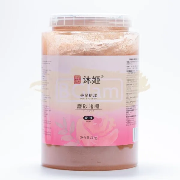 Bathrani Hand & Foot Spa Gel Scrub 3kg - Rose