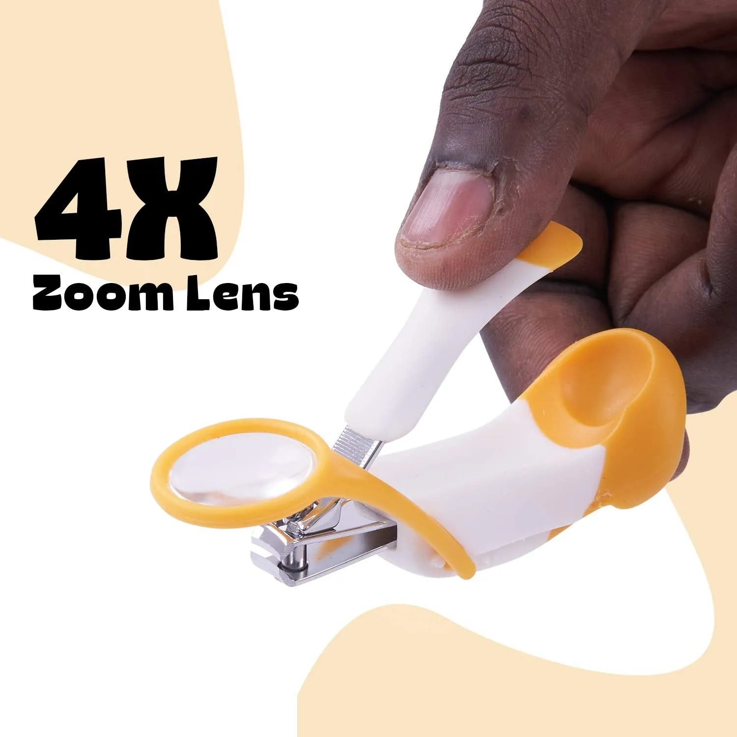 Baybee Baby Nail Clipper with Magnifier Zoom Lens Nail Clipper for New Born Baby