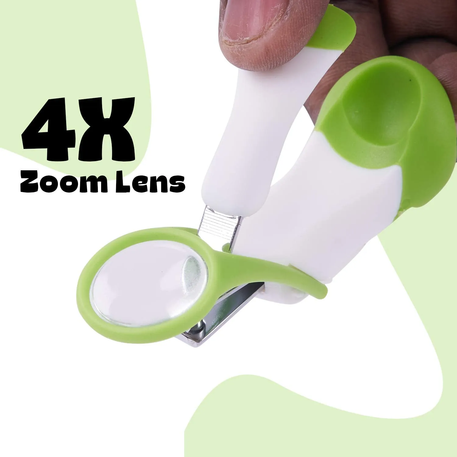 Baybee Baby Nail Clipper with Magnifier Zoom Lens Nail Clipper for New Born Baby