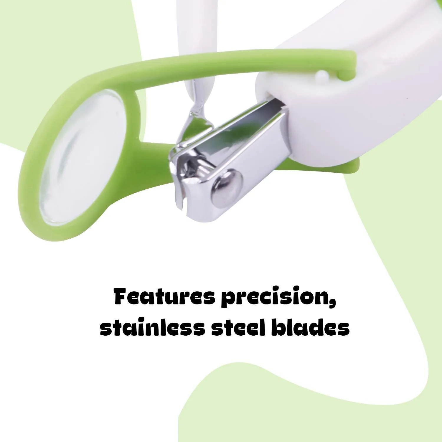 Baybee Baby Nail Clipper with Magnifier Zoom Lens Nail Clipper for New Born Baby