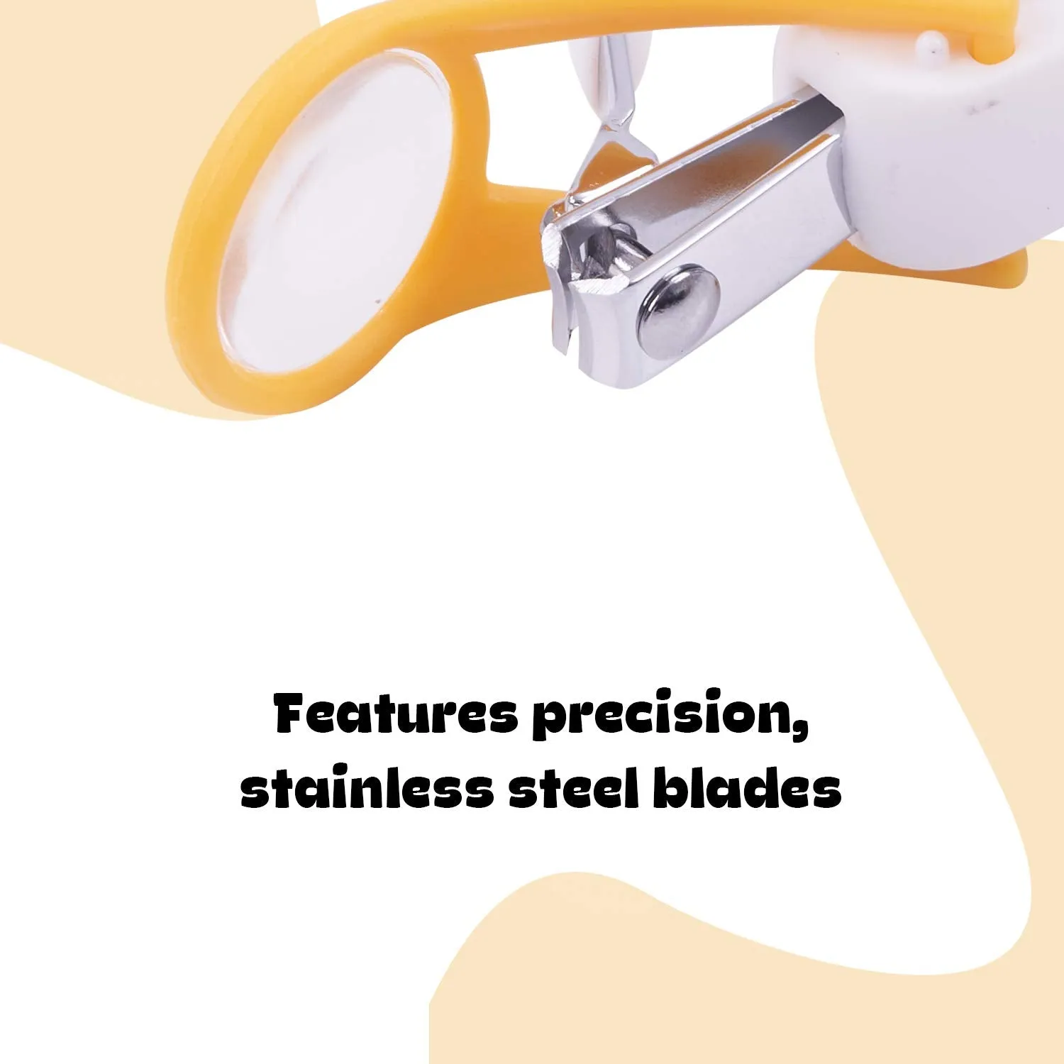 Baybee Baby Nail Clipper with Magnifier Zoom Lens Nail Clipper for New Born Baby