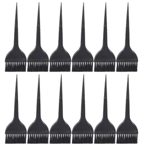 Beaupretty 12pcs Hair Dye Brush, Hair Dye Brush Applicator Hair Coloring Dyeing Kit Hair Tint Applicator for Home Hair Salon