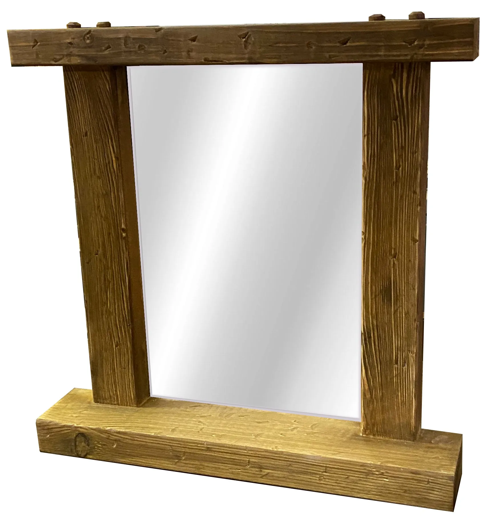 Beautiful and useful mirror in natural driftwood mirror