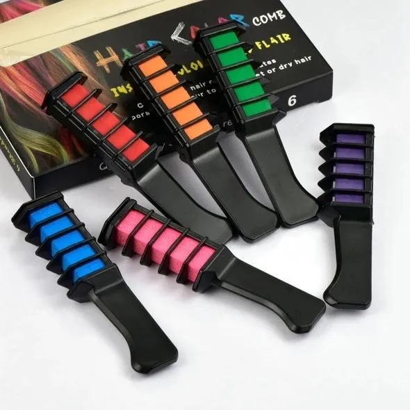 Beautifying Temporary Hair Dye Comb(10 Colors Only 24.99)