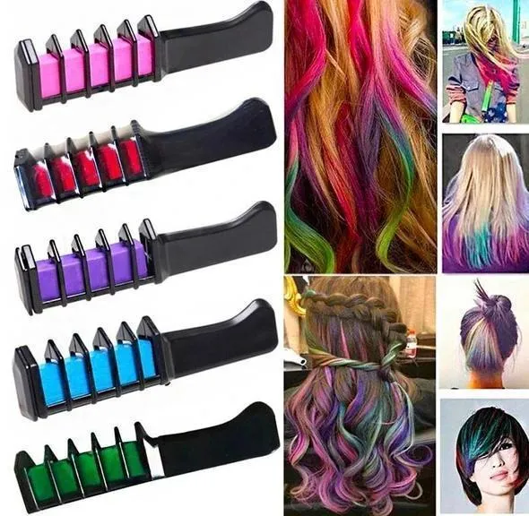 Beautifying Temporary Hair Dye Comb(10 Colors Only 24.99)