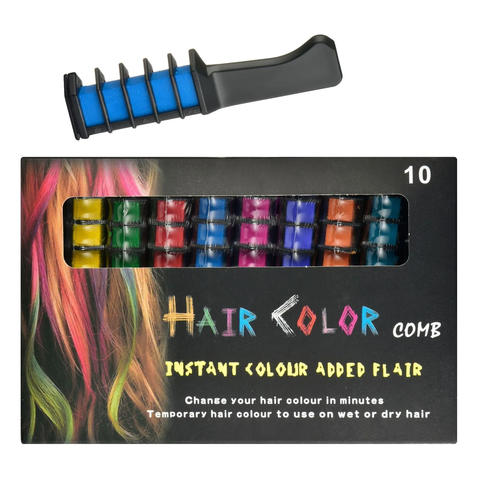 Beautifying Temporary Hair Dye Comb(10 Colors Only 24.99)