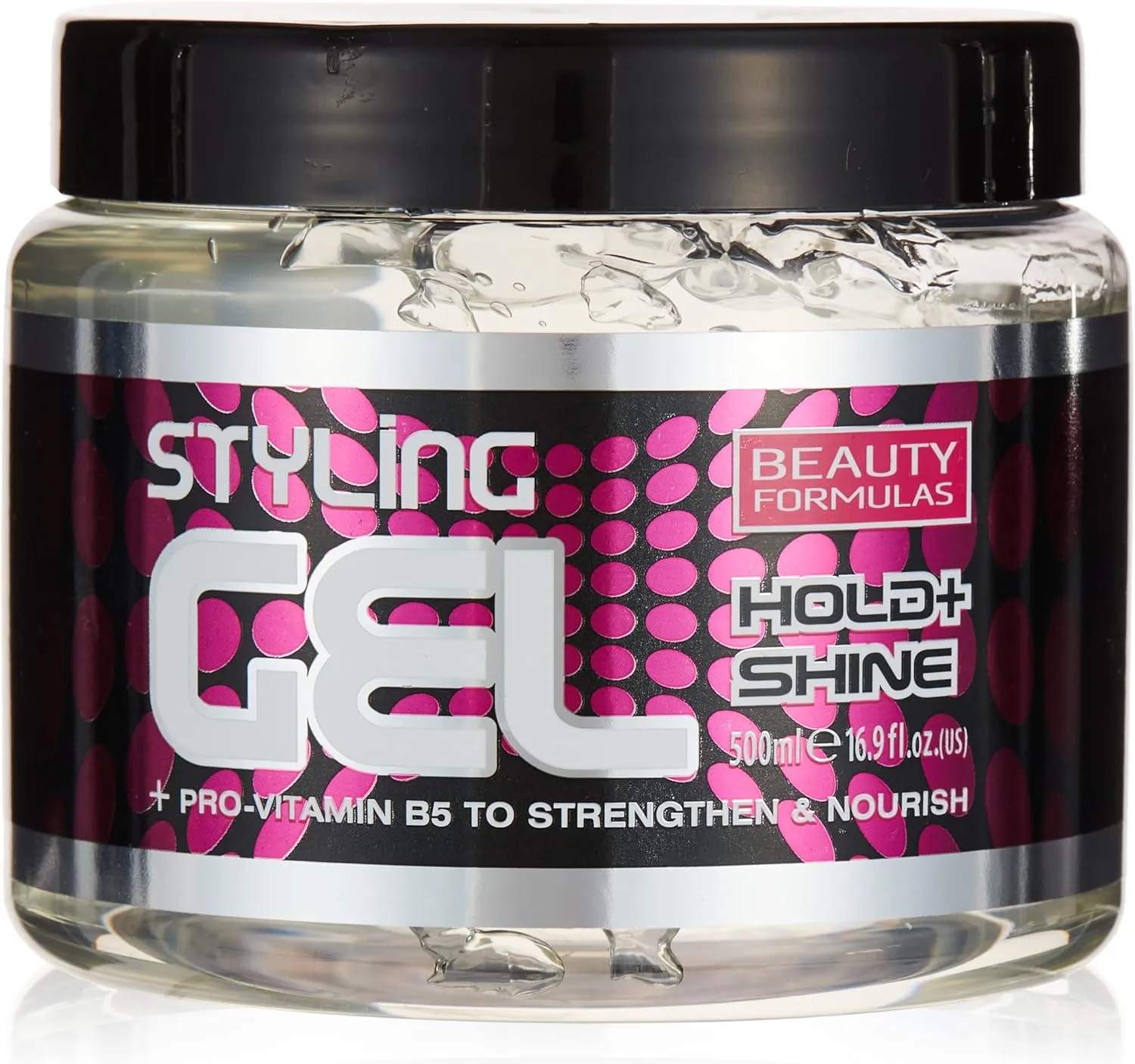 Beauty Formulas Hold Plus Shine Styling Gel 500ml