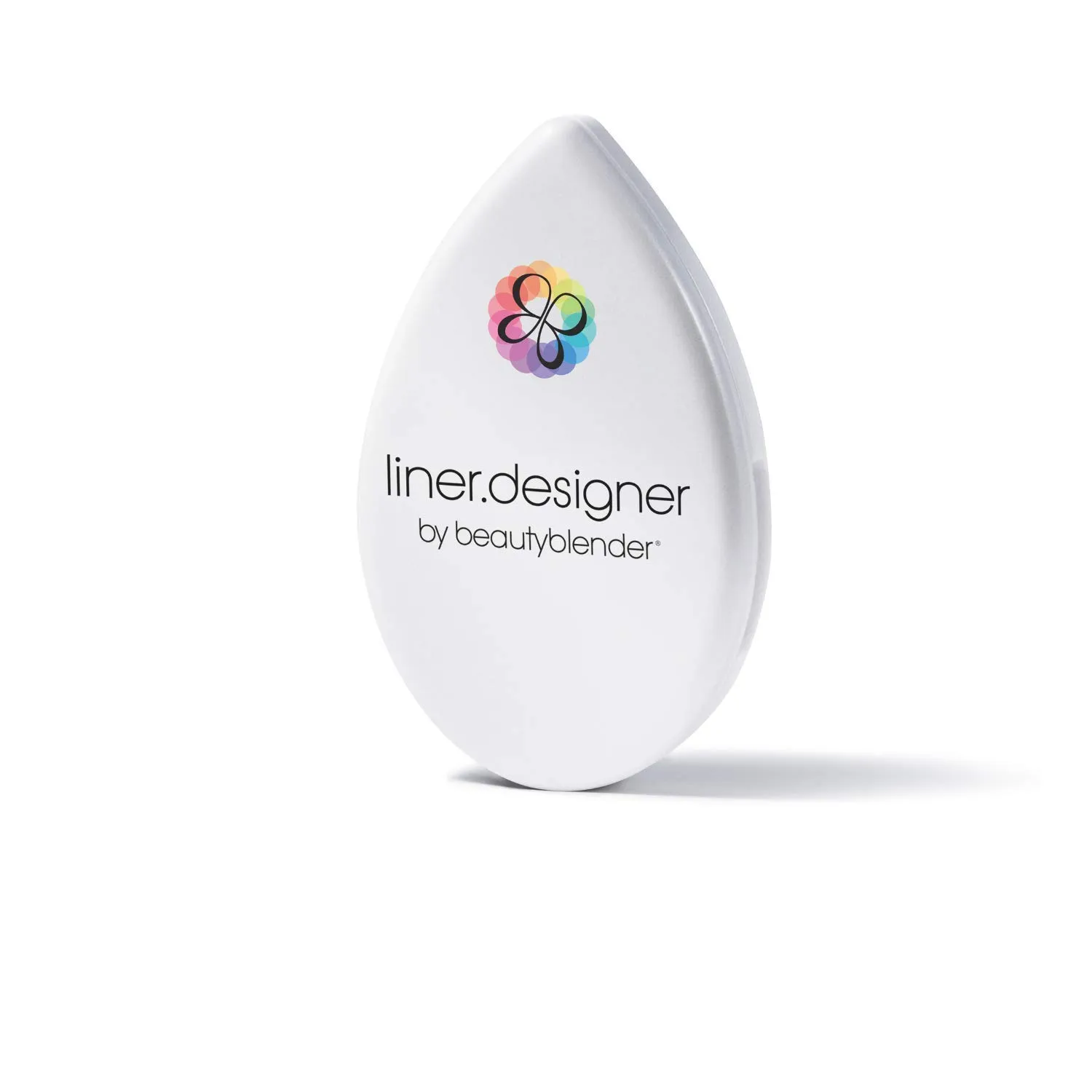 beautyblender | Liner Designer Original Beauty Blender Triple-Edged Eyeliner & Eye Pencil Guide, Includes Magnifying Mirror & Suction Cup, For Eye Pencil, Gel Cream, Liquid Liner and Powder Formula