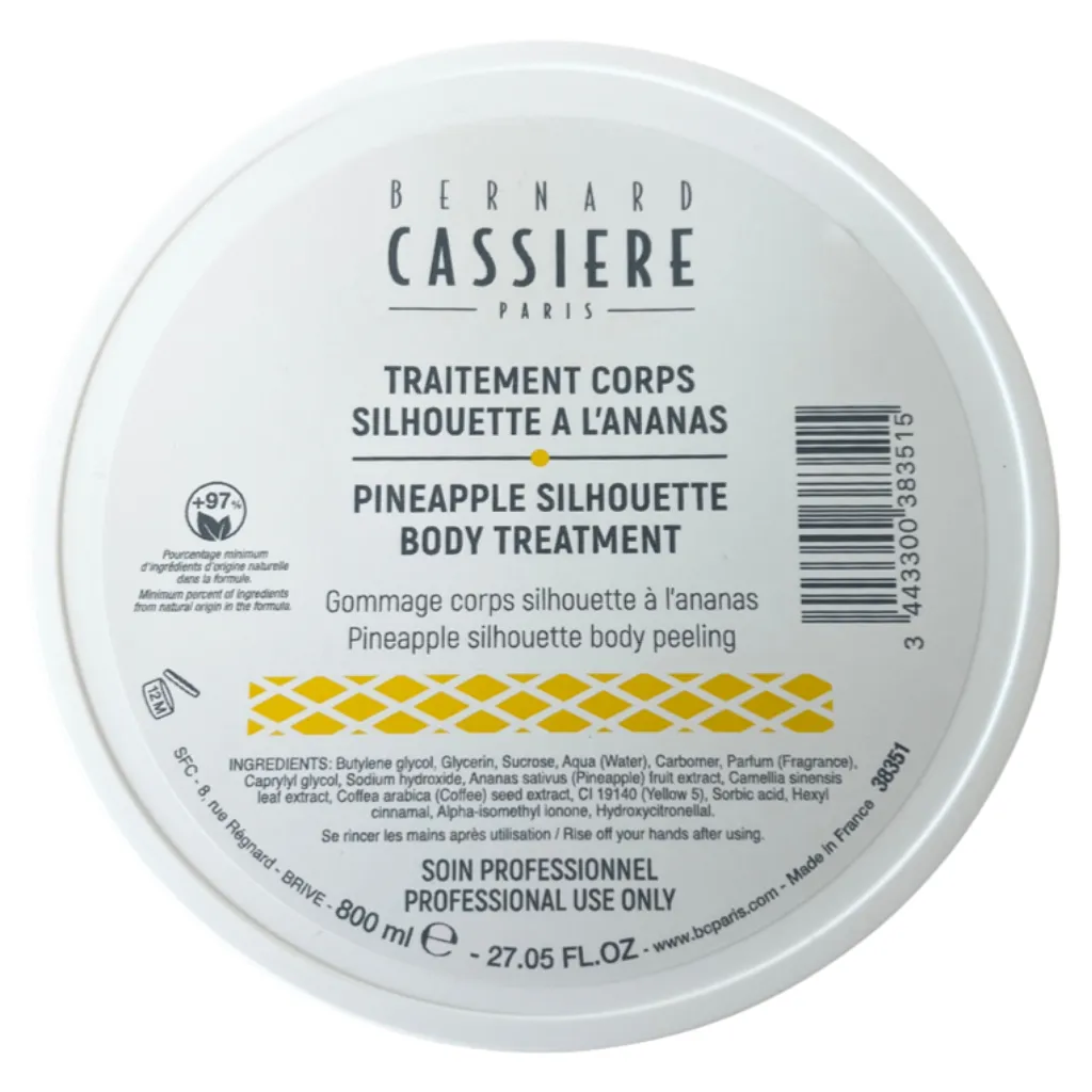 BERNARD CASSIERE PINEAPPLE SILHOUETTE BODY PEELING
