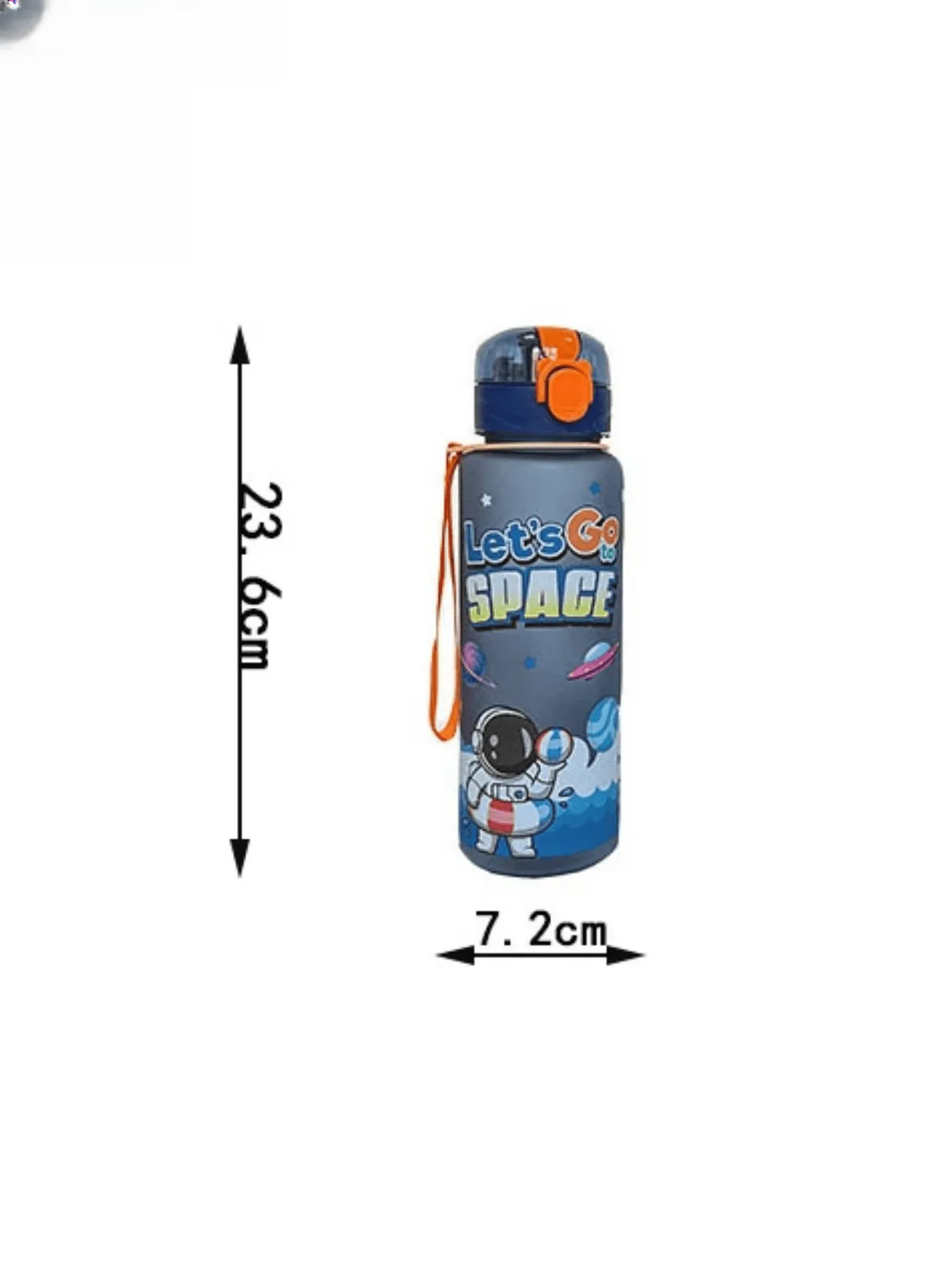 Best water bottles for travel|1pc Space Astronaut Portable Cartoon Water Bottle