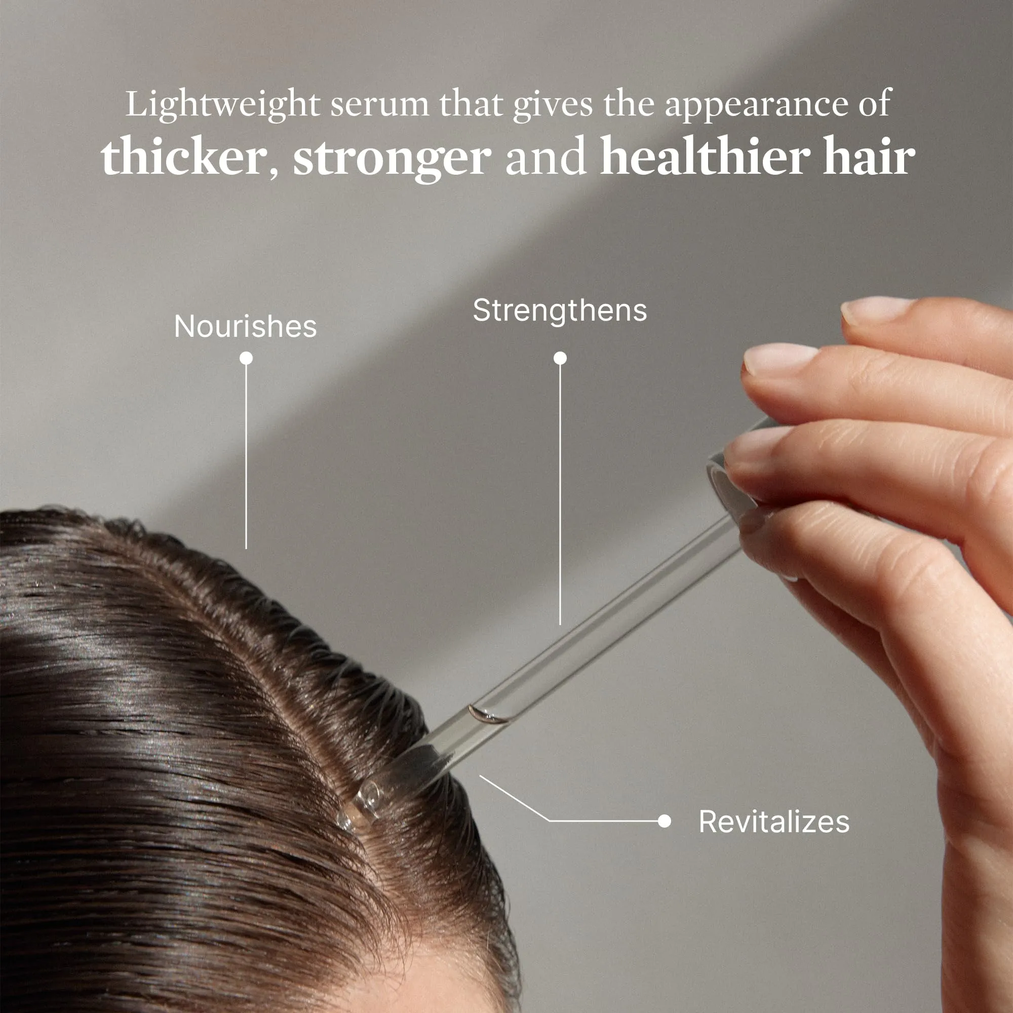 Better Not Younger Superpower Hair & Scalp Duo Set - Fortifying Hair & Scalp Serum 2fl.oz. plus Liquid Comb - Leave-in Hair Serum w/ Scalp Massaging Applicator for Stronger, Thicker, Fuller Hair