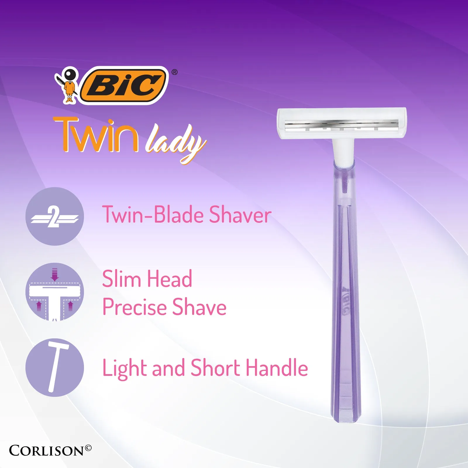 BIC Twin Lady P5 2 Shaver