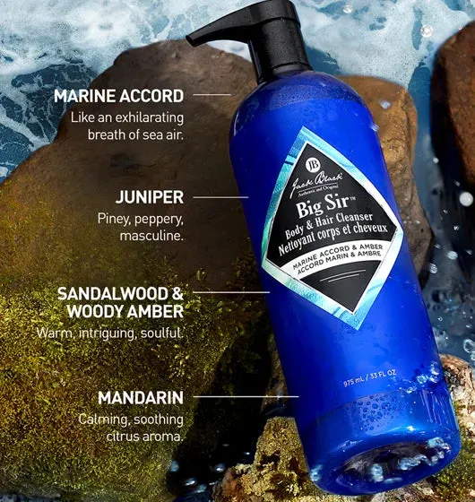 Big Sir™ Body & Hair Cleanser