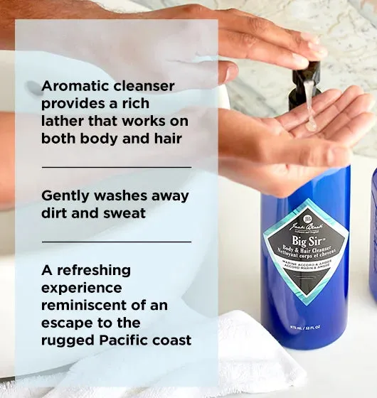 Big Sir™ Body & Hair Cleanser