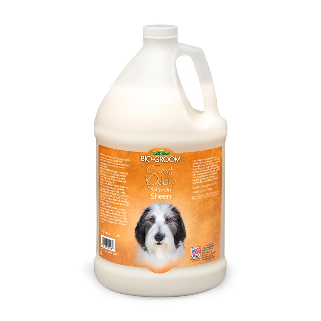 Bio-Groom Coat Polish 3.8ltr