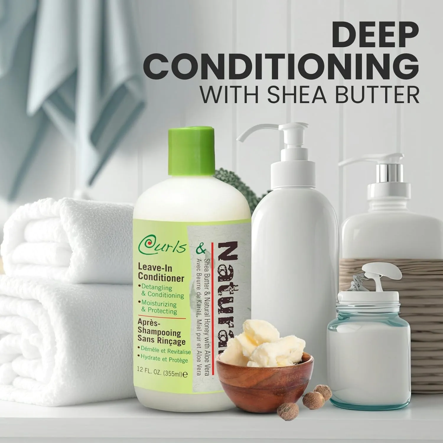 BioCare Curls And Naturals Leave In Conditioner 355ml
