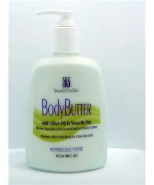 BioCare Naturally Clear Skin Body Butter W Olive Oil & Shea Butter Lotion 473ml
