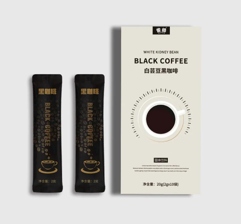 Black Beans Instant Coffee Weight Loss Slimming